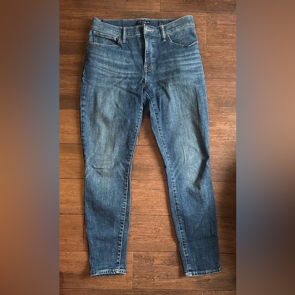 Women’s lucky jeans mid rise skinny Ava size 10/30